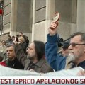 "Slučaj Ćuruvija": 25 minuta gromoglasne tišine ispred Apelacionog suda, Tužilaštvo zatražilo spise predmeta