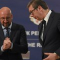 Vučić: Nije bio lak sastanak sa Mišelom ,rekao je da traže rešenje za dinar