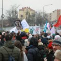 Kolona taksista krenula za Kragujevac po studente: Objavljeni prvi snimci VIDEO