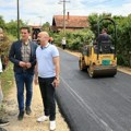 Asfaltirana Proleterska ulica u mz Opornica