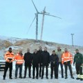 EPCG: Najveći vjetrogenerator u Europi instaliran u vjetroparku Gvozd
