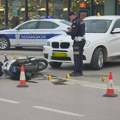 Saobraćajna nezgoda kod “Lidla”, povređen policajac