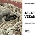 Crteži na platnu i skulpture u metalu: Izložba “Afektivna vezanost” Ane Simić i Nikole Pavkovića