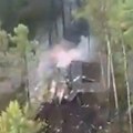 (Video): Prvi snimci palog ruskog putničkog aviona: Letelica uništena, dim kulja iz olupine, nema preživelih