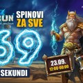 Samo u pinnbetu: Perun zagrmeo i doneo 69 sekundi besplatnih spinova!