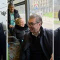 Vučić proverio stanje gradskog prevoza u Nišu: "Autobusi su čisti, a građani zadovoljni"