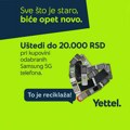 Novi program reciklaže u Yettel-u