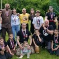 Trideset četiri medalje za leskovačke Ninđe na višeboju u Paraćinu