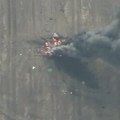 Rusi izveli brutalan geranijumski udar: Pečurka dima prekrila nebo, od opreme vredne milione dolara ostao zapaljeni krater