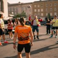 VIDEO Studenti maratonci stigli u Augsburg: "Vostani Serbie" i čitanje imena poginulih u Novom Sadu