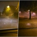 Snažno nevreme stiglo u Hrvatsku Pada led, ulice su pod vodom (video)