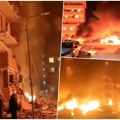 Rusi pogodili svoju zgradu? Jeziv snimak kruži mrežama! (video)