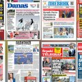 Naslovne strane sutrašnjih novina: Prelistavanje štampe za nedelju, 9. avgust 2026. godine