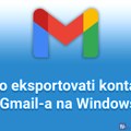 Kako eksportovati kontakte sa Gmail-a na Windows-u