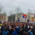 Protest „Vostani Serbije“ u 34 grada: Studenti poručuju da Srbija nije samo Beograd