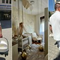 (Video) Beli i krem baloni, bogati aranžmani cveća: David Dragojević priredio iznenađenje ženi po izlasku iz porodilišta…