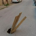 “Prijavi problem” u Nišu: Vozači sami obezbeđuju rupe, pešaci hodaju ulicom zbog šiblja na trotoarima