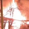 Veliki požar u Novom Sadu: Izgoreo ceo objekat između dve škole, plamen se širi velikom brzinom (video)