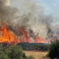 Visoke temperature i jak vetar rasplamsali požare na Peloponezu, poginula jedna osoba