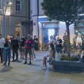 Protest podrške treneru iz Čačka koji je "odbio da bije građane ispred SNS"