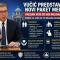 Vučić predstavio paket mera vredan više od 600 miliona evra: Pomoć za penzionere, porodice, borce i socijalno ugrožene