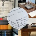 Ušli smo u biblioteku Zorana Đinđića: Na stolu lični predmeti i posebna beleška u kojoj je pomenuo Kosovo