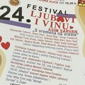 Festival ljubavi i vinu u petak u Velikoj većnici