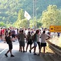 Nije blokiran auto-put, ali jeste deo magistrale Čačak – Užice kod Pakovraća
