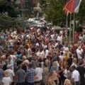 Sukob građana i policije ispred tužilaštva u Valjevu