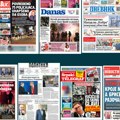Naslovne strane sutrašnjih novina: Prelistavanje štampe za nedelju, 17. avgust 2025. godine