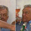 Orban u Guči uživa za sve pare uz domaće specijalitete: Uhvaćen tokom zdravice šljivovicom sa njim (video)