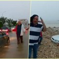 "Gde ćete kad smo rekli da će se reke izliti?" Grčki gradonačelnik viče na vozače zaglavljene u oluji Danijel, poplavljen…