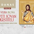 Velika ikona Svetog Jovana Krstitelja – danas poklon uz Kurir!