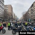 Motoristi podržali lekarke povređene na protestu u Beogradu