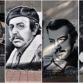 Crno-belo srce naših poznatih umetnika