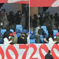 Tuča navijača Zvezde i policije na tribini: Potpuni haos na stadionu, bačen je i suzavac