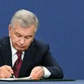 Mirzijojev: Srbija i Uzbekistan dele stavove o ključnim pitanjima, poseta donosi novi kvalitet odnosima