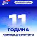 IZBORI 2023: Na sajtu “Srbija ne sme da stane” prikazana jasna dostignuća: 11 godina uspeha, rezultata i stabilnosti