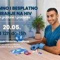 Evropska nedelja testiranja: Besplatno i anonimno testiranje na HIV u Kragujevcu