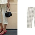 „Polka dot“ manija se nastavlja, a sada nosimo i kapri pantalone u ovom uzorku