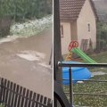 Nevreme već tutnji Srbijom: Dramatični snimci, oluja lomi grane, grad prekrio ulice i kuće (video)