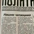 Peti oktobar: Kako su se Politika i Večernje novosti izvinile čitaocima pre 25 godina