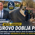 Popadić uživo u Dnevniku Zapadne Srbije najavio asfalt za selo Džurovo