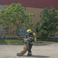 Fizička provera Vatrogasno-spasilačke brigade u O.Š. ,,Jovan Popović“ u Kragujevcu