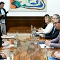 (Фото) Вучић са генералним секретаром ОЕБС: "Разговарали смо о спровођењу реформи, као и унапређењу изборног процеса"