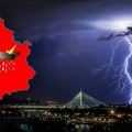 Nevreme u Beogradu i ovim delovima Srbije Grmljavinske oluje i pljuskovi pokvariće sutrašnji letnji dan