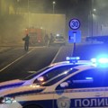 Goreo još jedan tržni centar na Novom Beogradu: Na terenu bili vatrogasci i policija (foto)