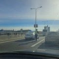 Lančani sudar na: Auto-putu Kolaps na Novom Beogradu, sve stoji od Zmaja do Studenjaka (foto)