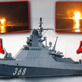 EVO KAKO je UNIŠTEN BROD RUSKE CRNOMORSKE FLOTE KOD KRIMA: Pojavio se snimak napada ukrajinskih pomorskih dronova (video)