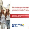 EU mogućnosti za studente: razmene, master programi, platforme Eurodesk i Europass